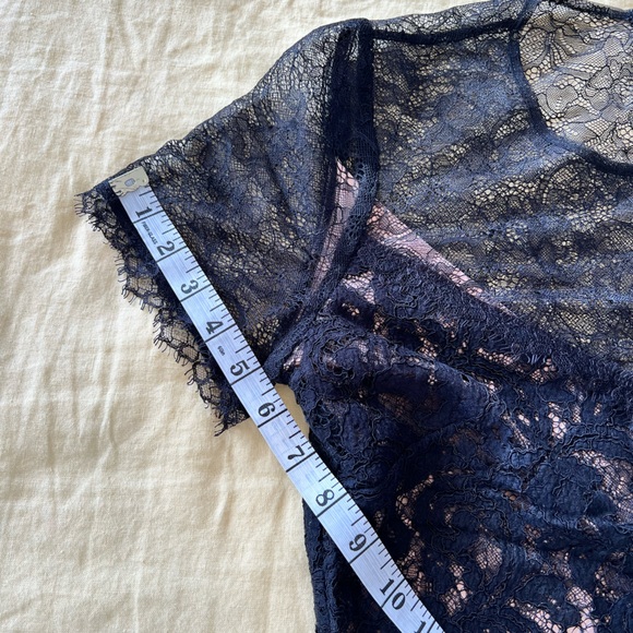 BCBG Lace Peplum Top - Picture 4 of 10